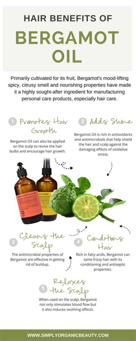 bergamot oil benefits for hair